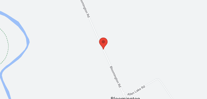 map of Lot Bloomington Road